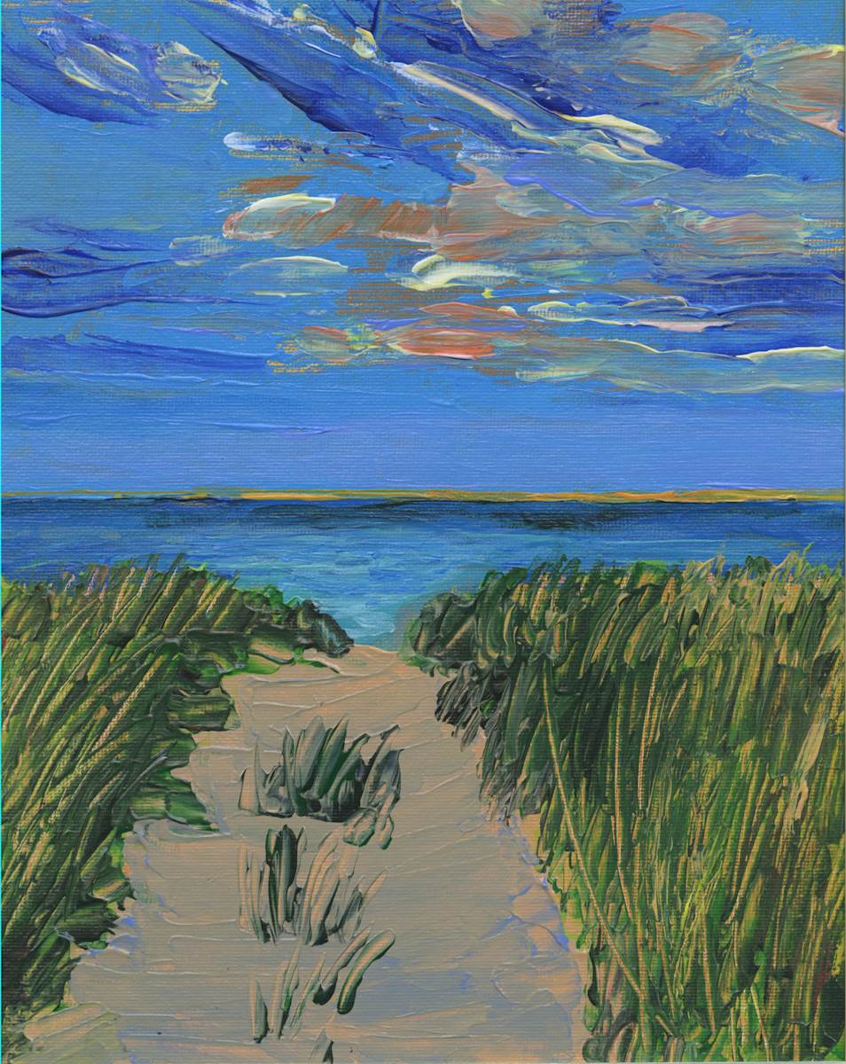 Lighthouse Beach Path, Image 1.