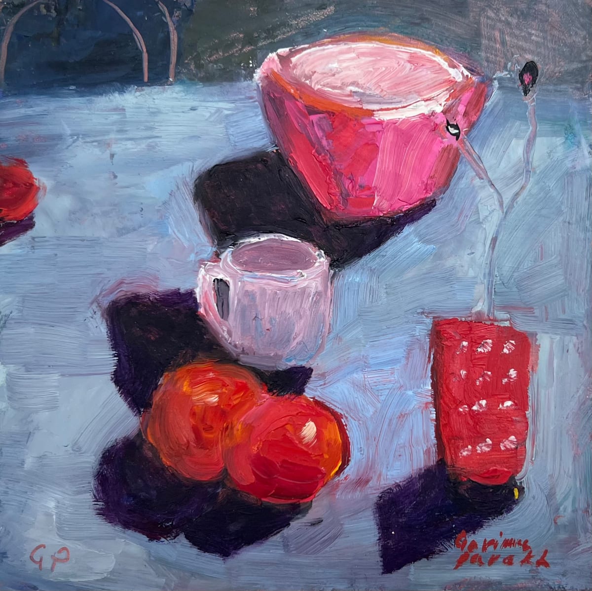 Red & Blue Still Life 