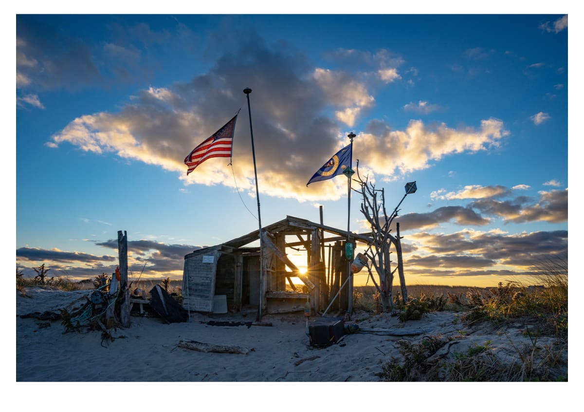 Low Sun at the Shack by Artnova Gallery 