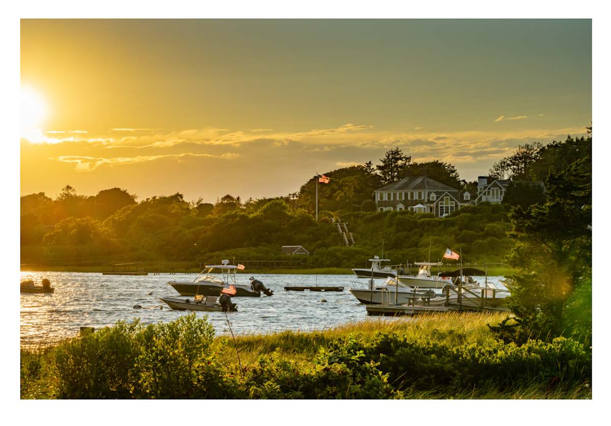 Early August at the Oyster Pond by Artnova Gallery 