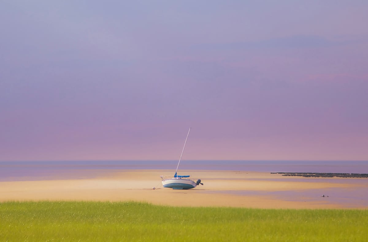 Brewster Flats Sailboat by Artnova Gallery & Salt Studio 