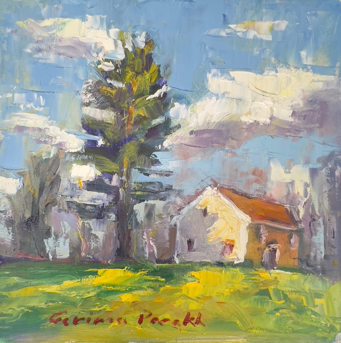 Windy Day, Andover, MA, Image 1.
