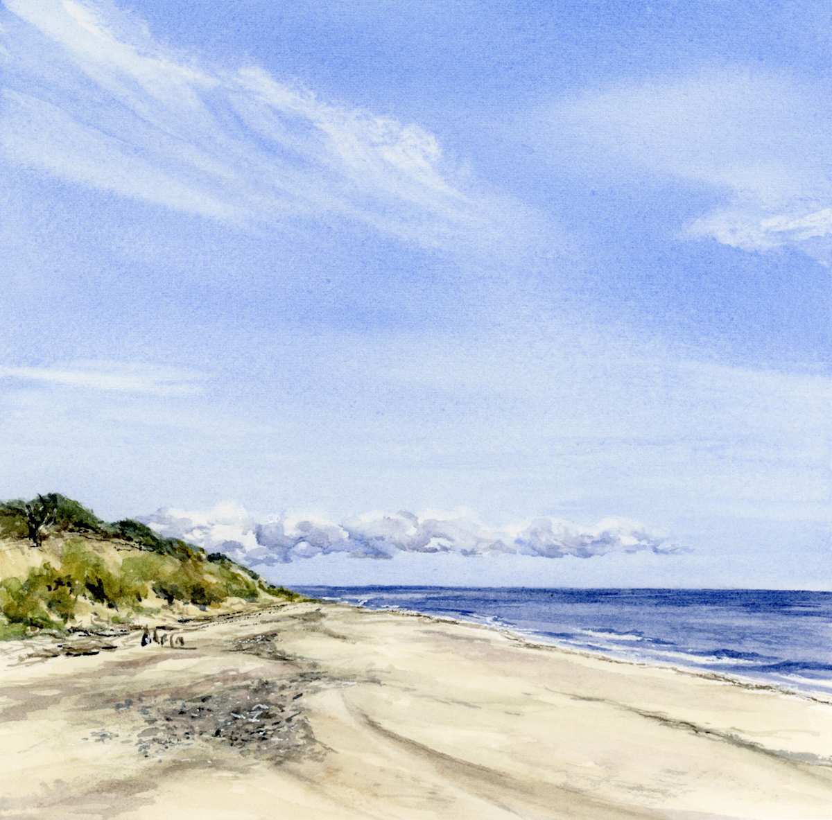 Bound Brook Island Beach by Artnova Gallery & Salt Studio 
