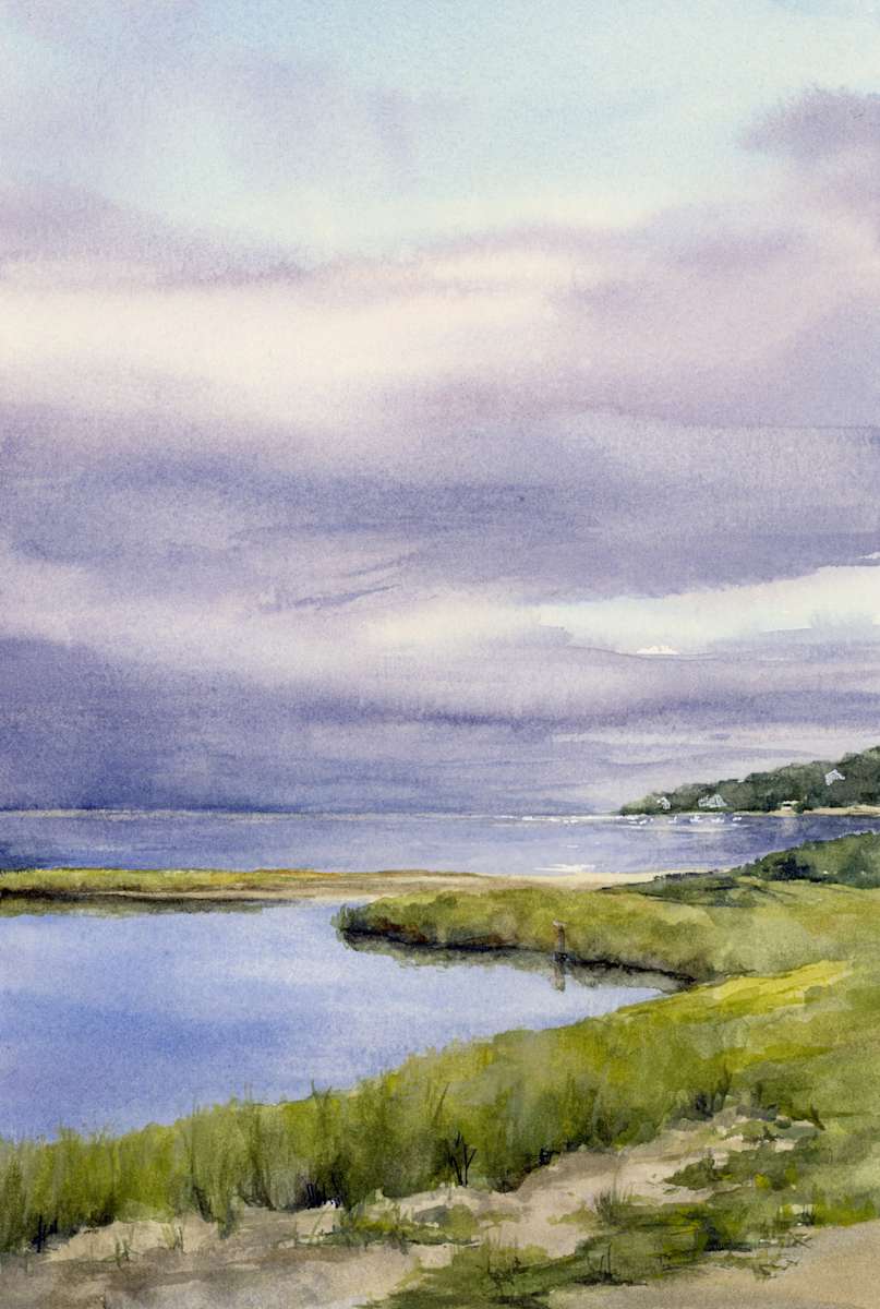 Evening Light at Eastward Point by Artnova Gallery & Salt Studio 