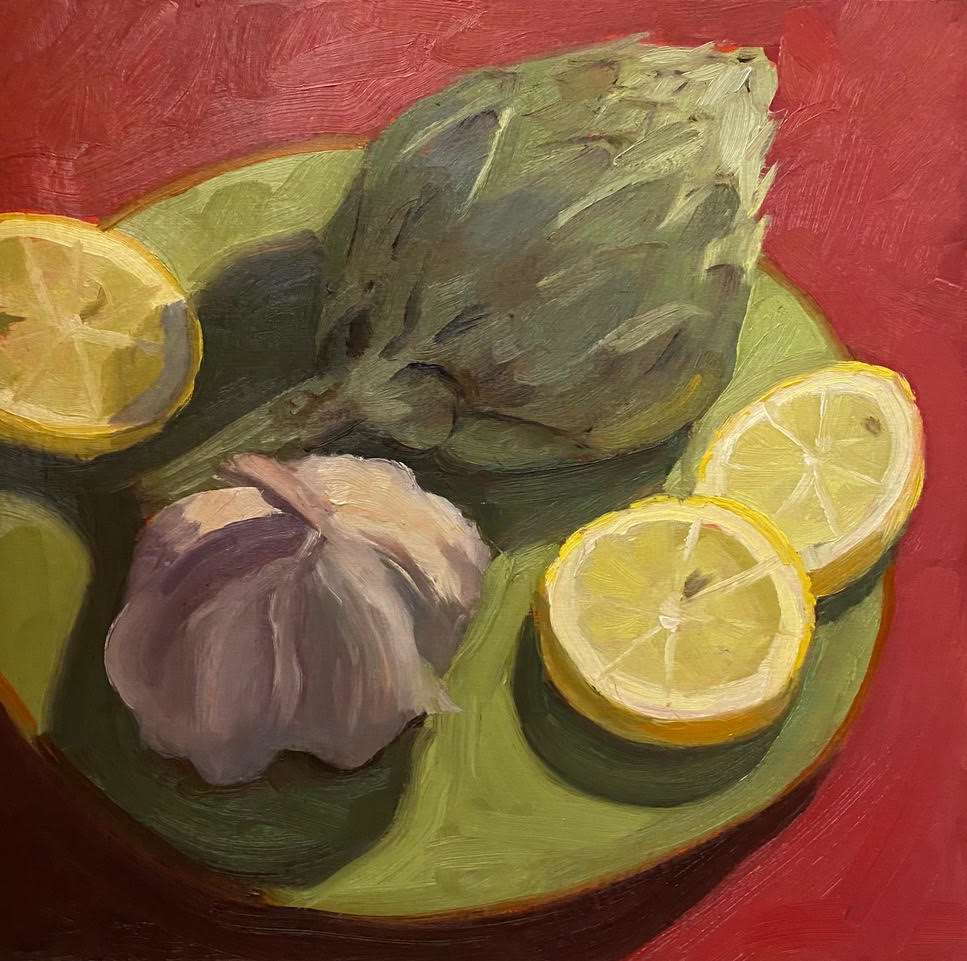 Artichoke with Garlic & Lemon by Artnova Gallery & Salt Studio, Image 1.