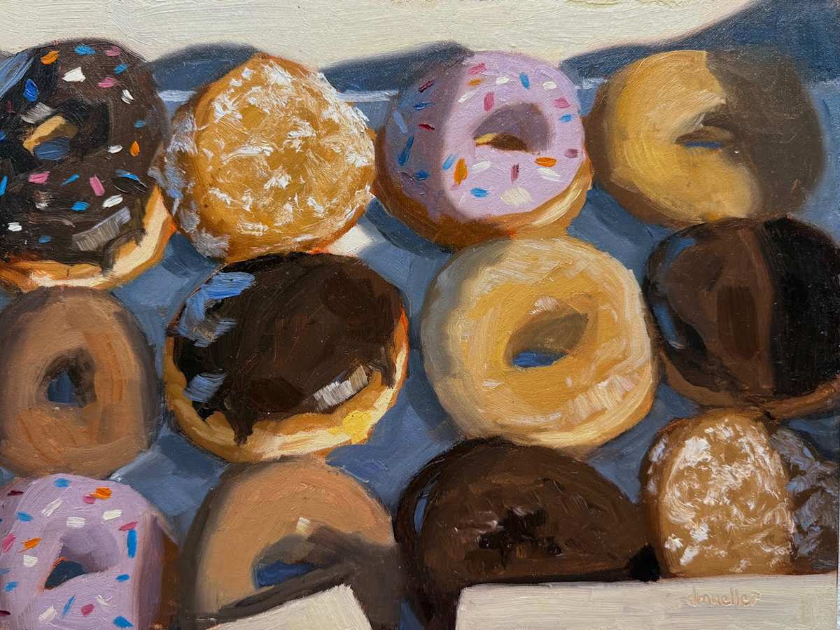 Time to Paint the Donuts by Artnova Gallery & Salt Studio, Image 1.