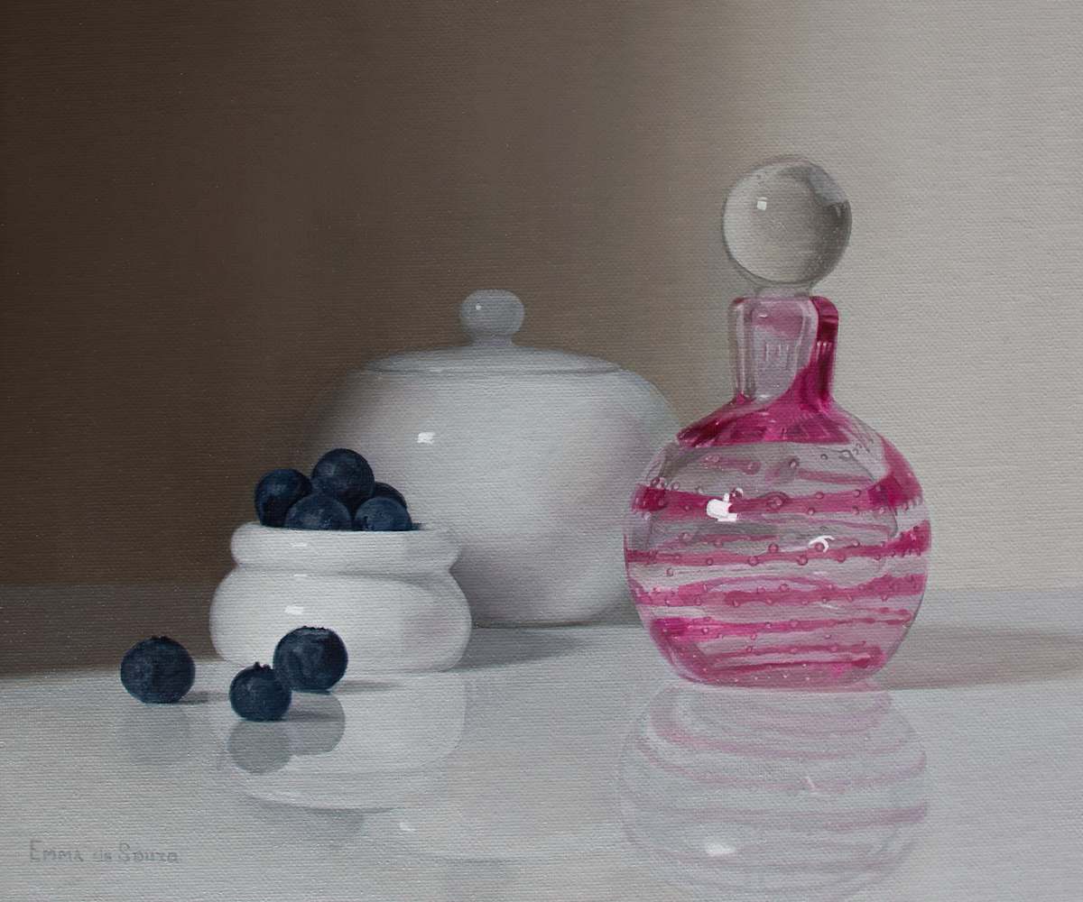 Swirling pink by Emma de Souza 