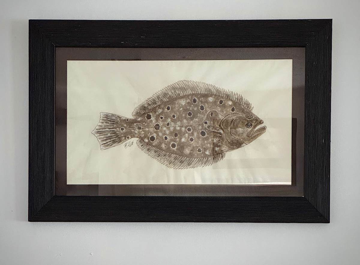 Summer Flounder by Kaylee Hettenbaugh 