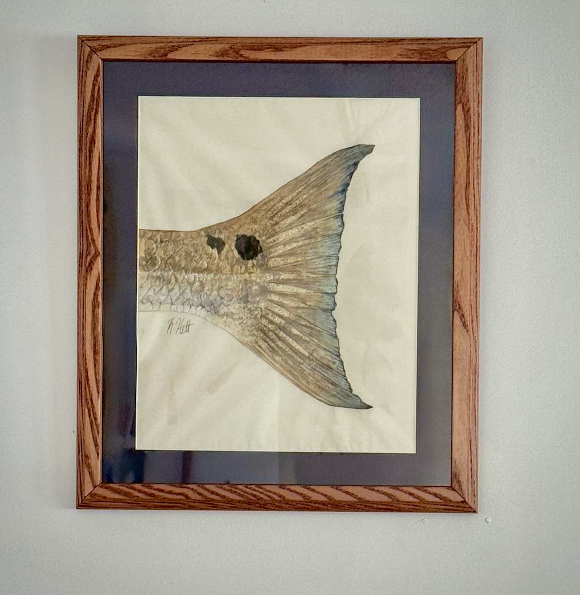 Bull Redfish Tail by Kaylee Hettenbaugh 