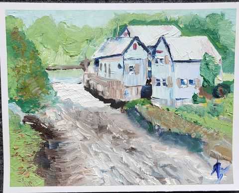 Stockdale Mill, Ontario, Canada by Gail Knecht 