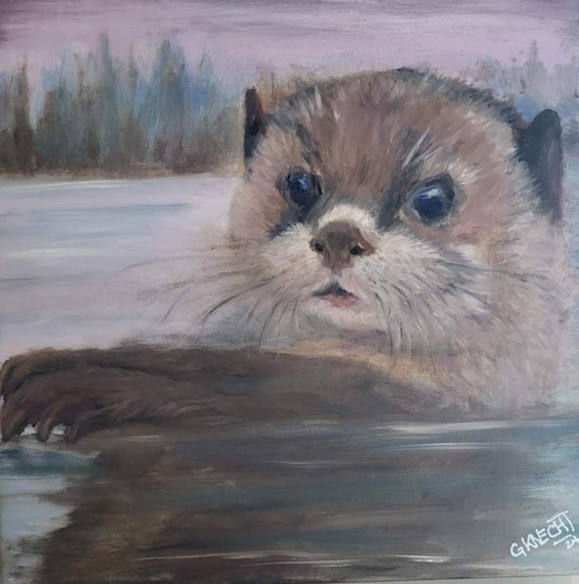 Ellie the Otter by Gail Knecht  Image: Ellie and Friends Series