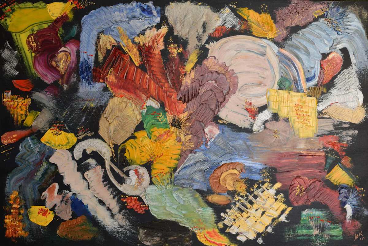 Energies of Michele by Gail Knecht  Image: Texture and Colour abstract