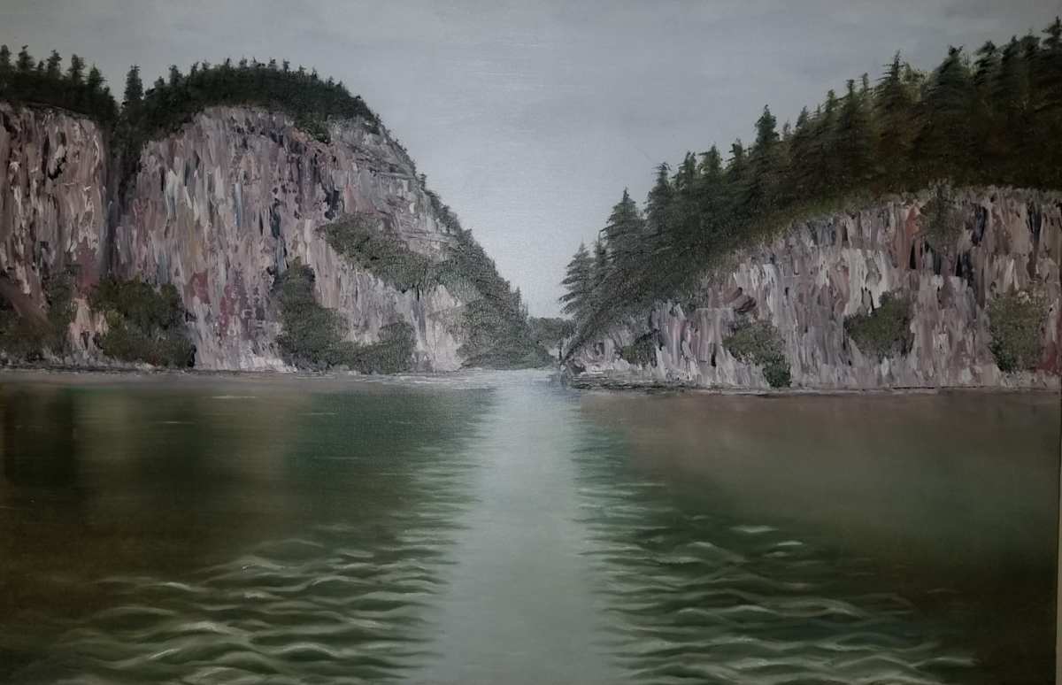 Entrance to Gros Cap- Algoma by Gail Knecht 