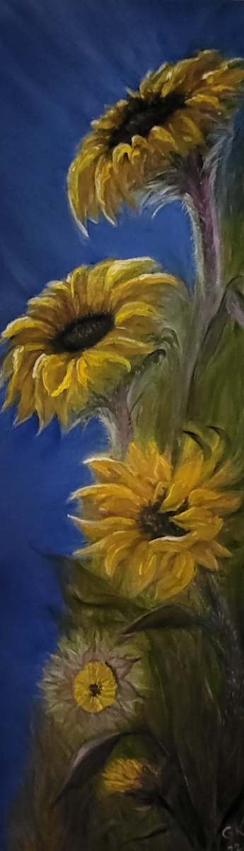Reaching for Peace - Ukraine by Gail Knecht  Image: Reaching for the sky