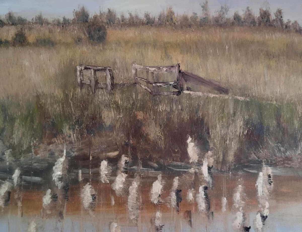 Walking on the Presqu'ile Marsh Boardwalk Trail by Gail Knecht 