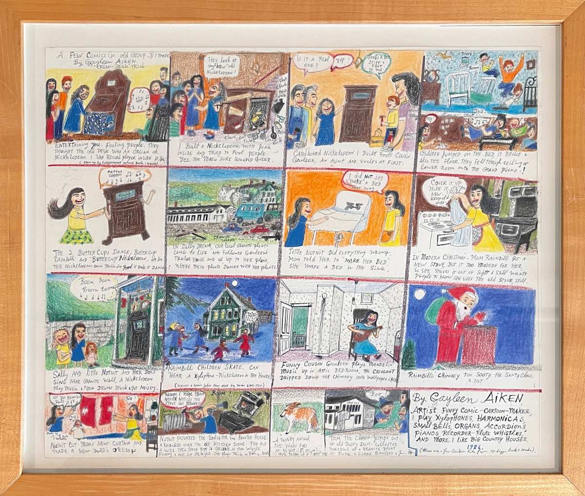 A Few Comics (in Old Group 3) I Made by Gayleen Aiken, Image 1.