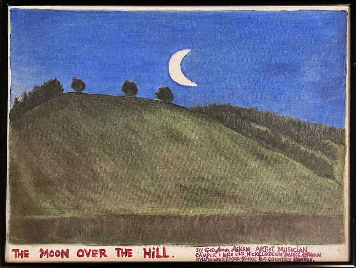 The Moon Over The Hill by Gayleen Aiken, Image 1.