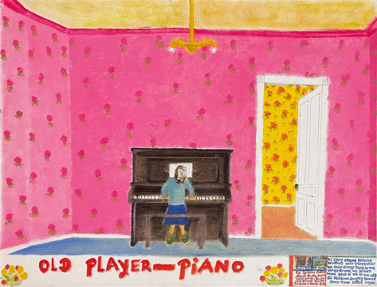 Old Player-Piano by Gayleen Aiken, Image 1.