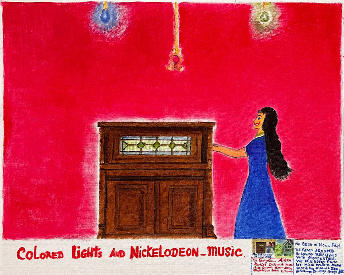 Colored Lights and Nickelodeon-Music by Gayleen Aiken, Image 1.