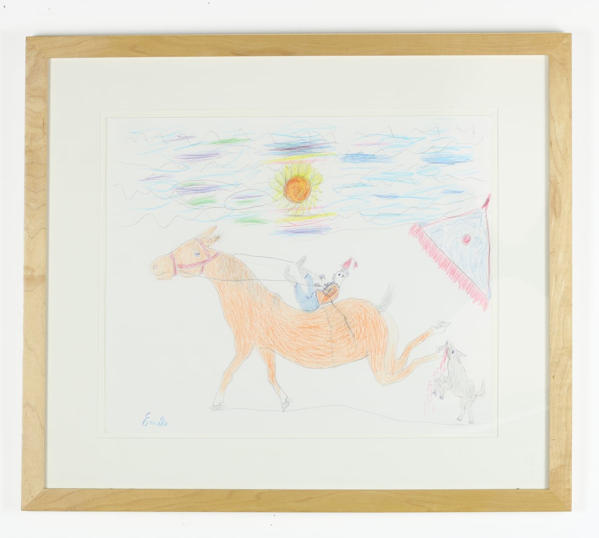 Dog Bites Horse by Emile Arsenault 