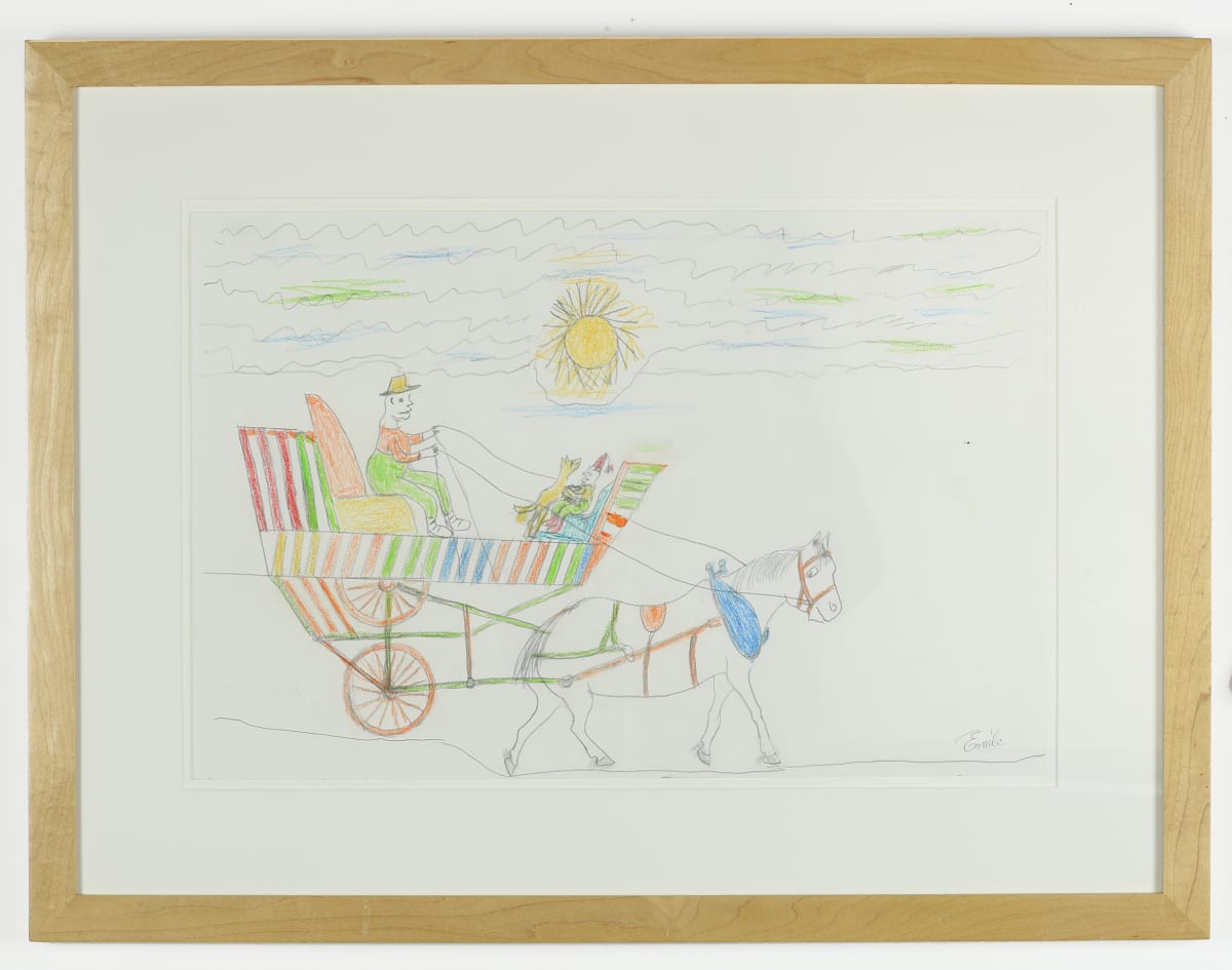 Colorful Carriage by Emile Arsenault 