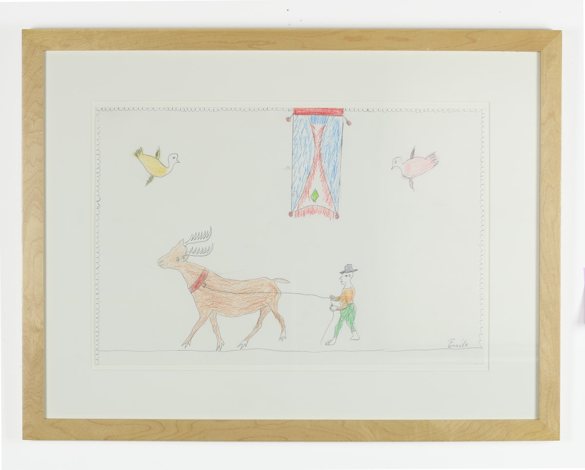 Harnessed Deer by Emile Arsenault 