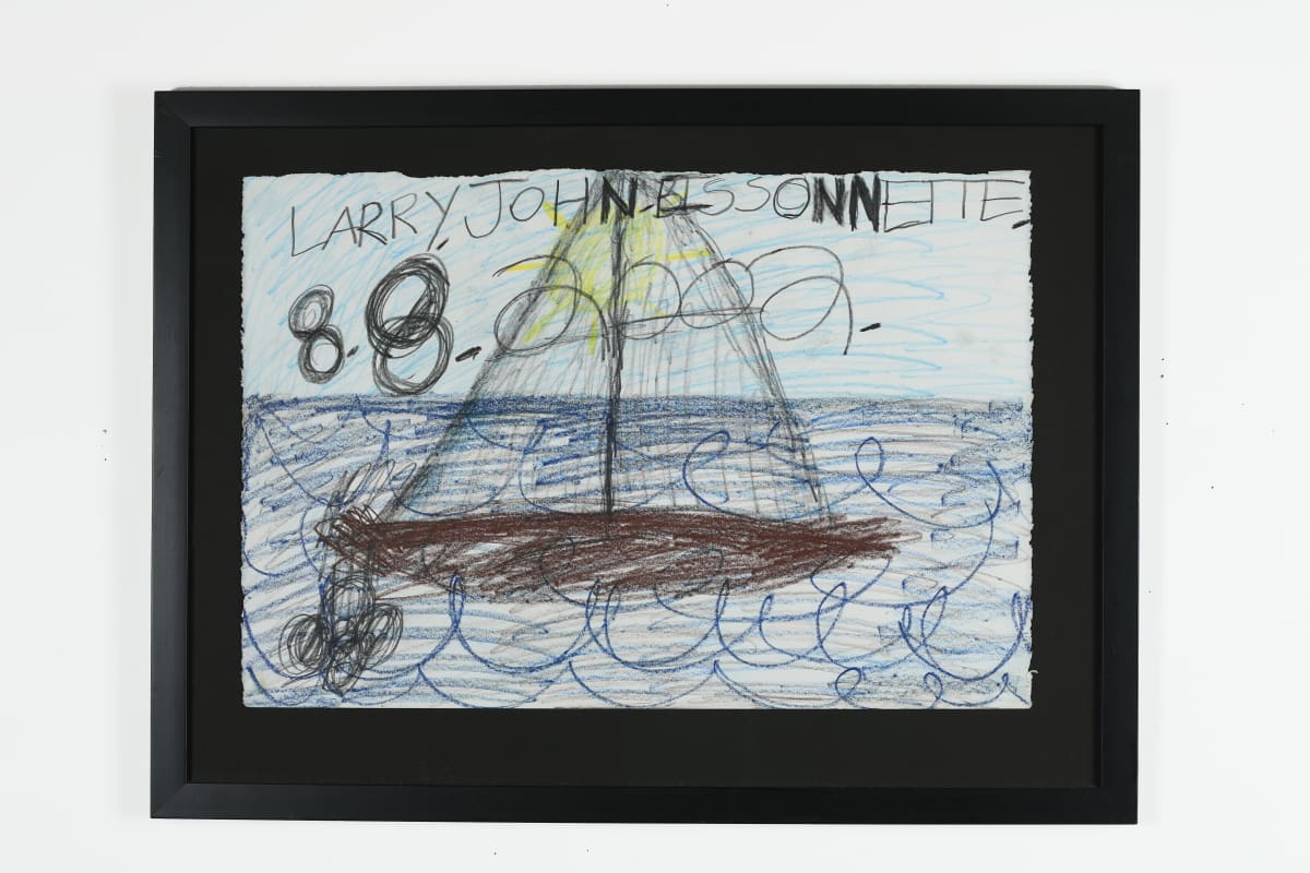 Sail Boat by Larry Bissonnette 