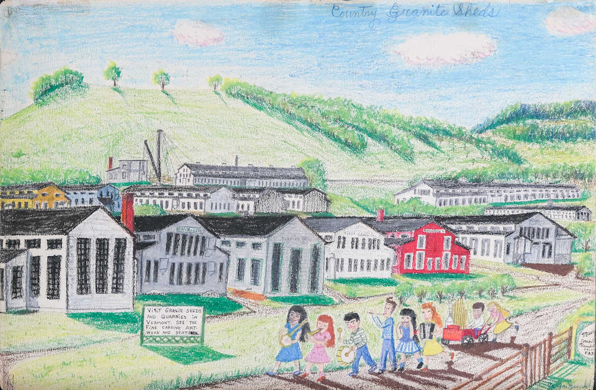 Country Granite Sheds by Gayleen Aiken 