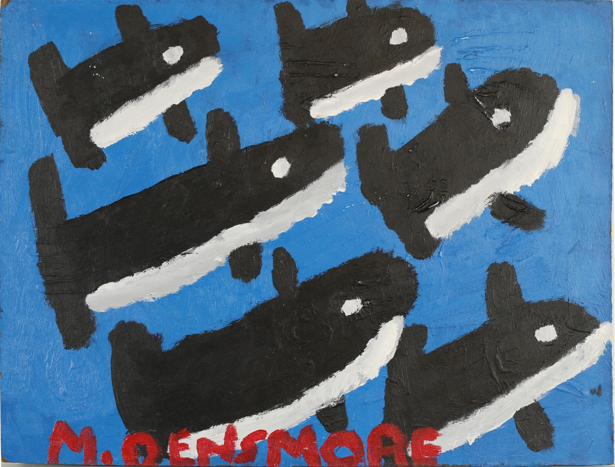 Untitled (Whales) by Merrill Densmore 