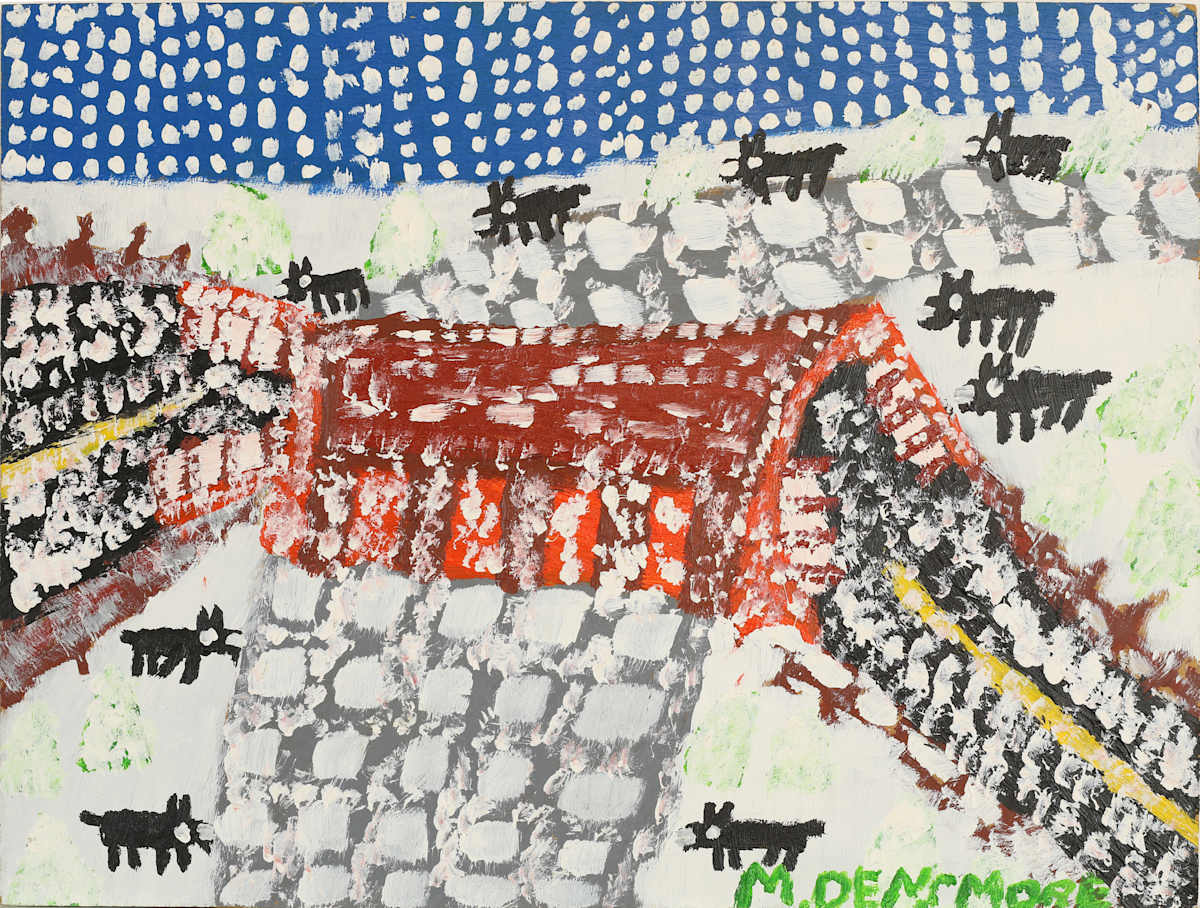 Untitled (Snow Scene) by Merrill Densmore, Image 4.