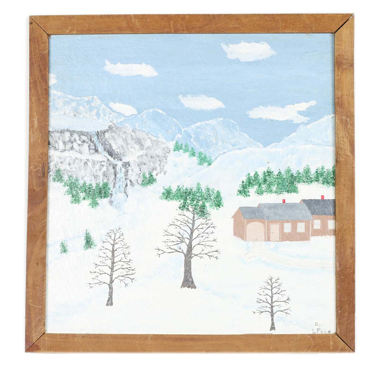 A Mountain Scene by Lawrence Fogg, Image 1.