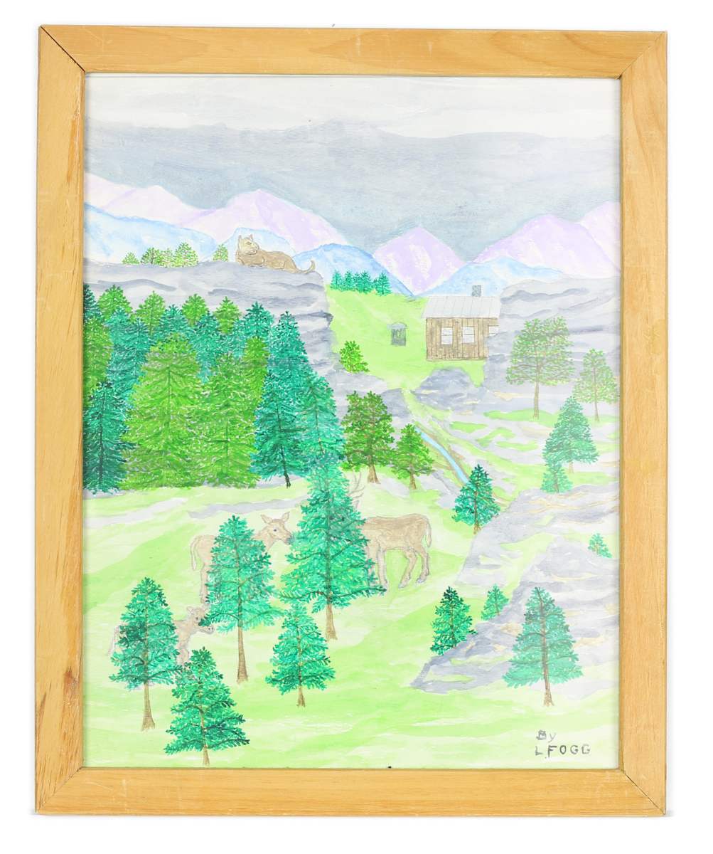 The Hunting Camp in the Mountains by Lawrence Fogg, Image 3.