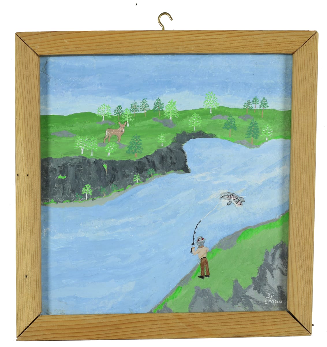 ONE FISH CAN MAKE A MEAL IF YOU CAN GET IT by Lawrence Fogg 