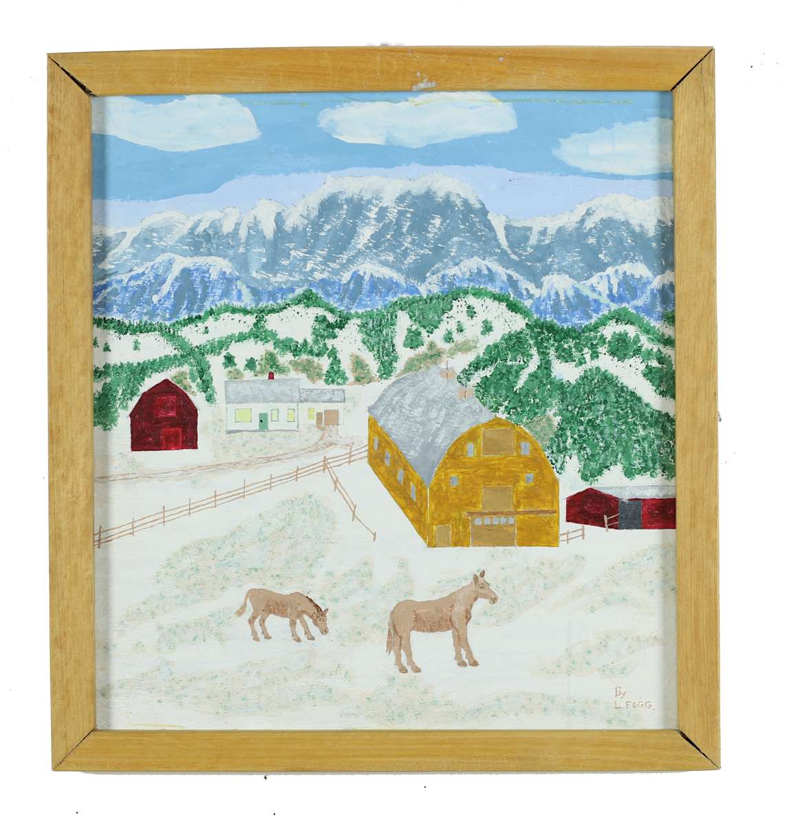 Old Farm in the Valley by Lawrence Fogg, Image 1.