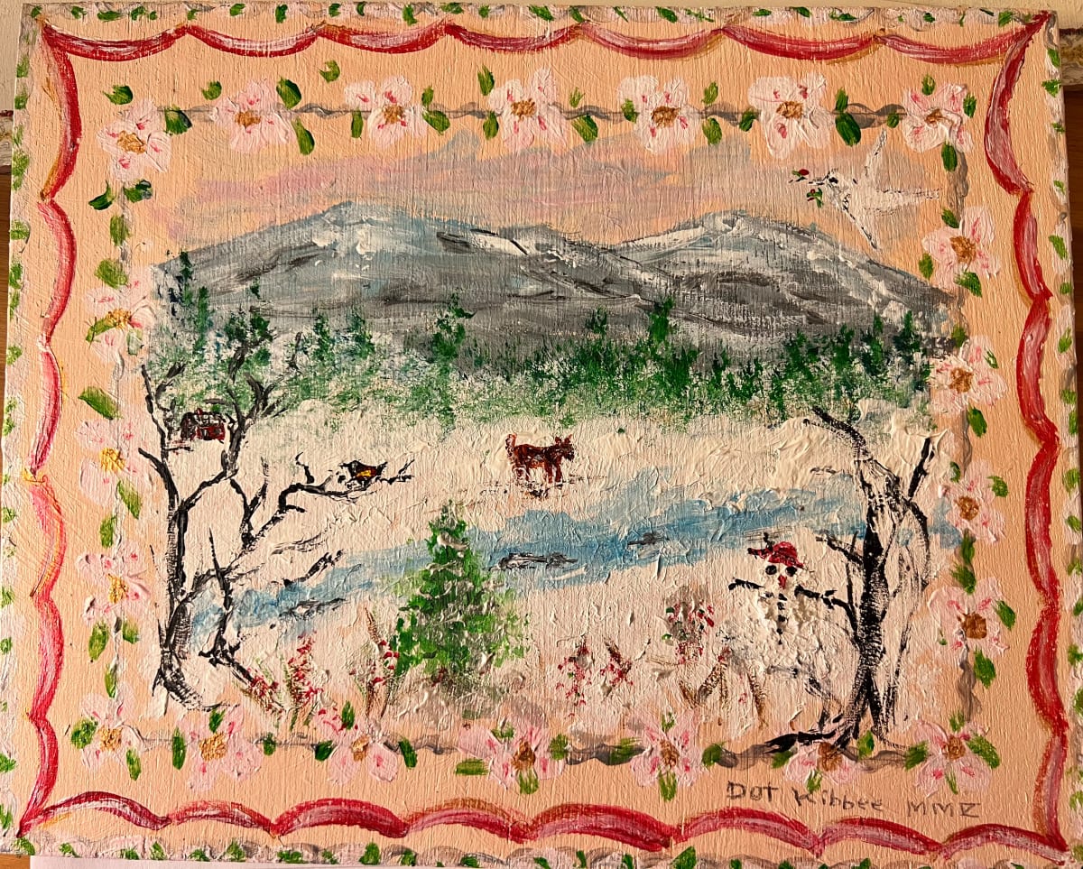 A Peaceful Spot Down by the River by Dot Kibbee 