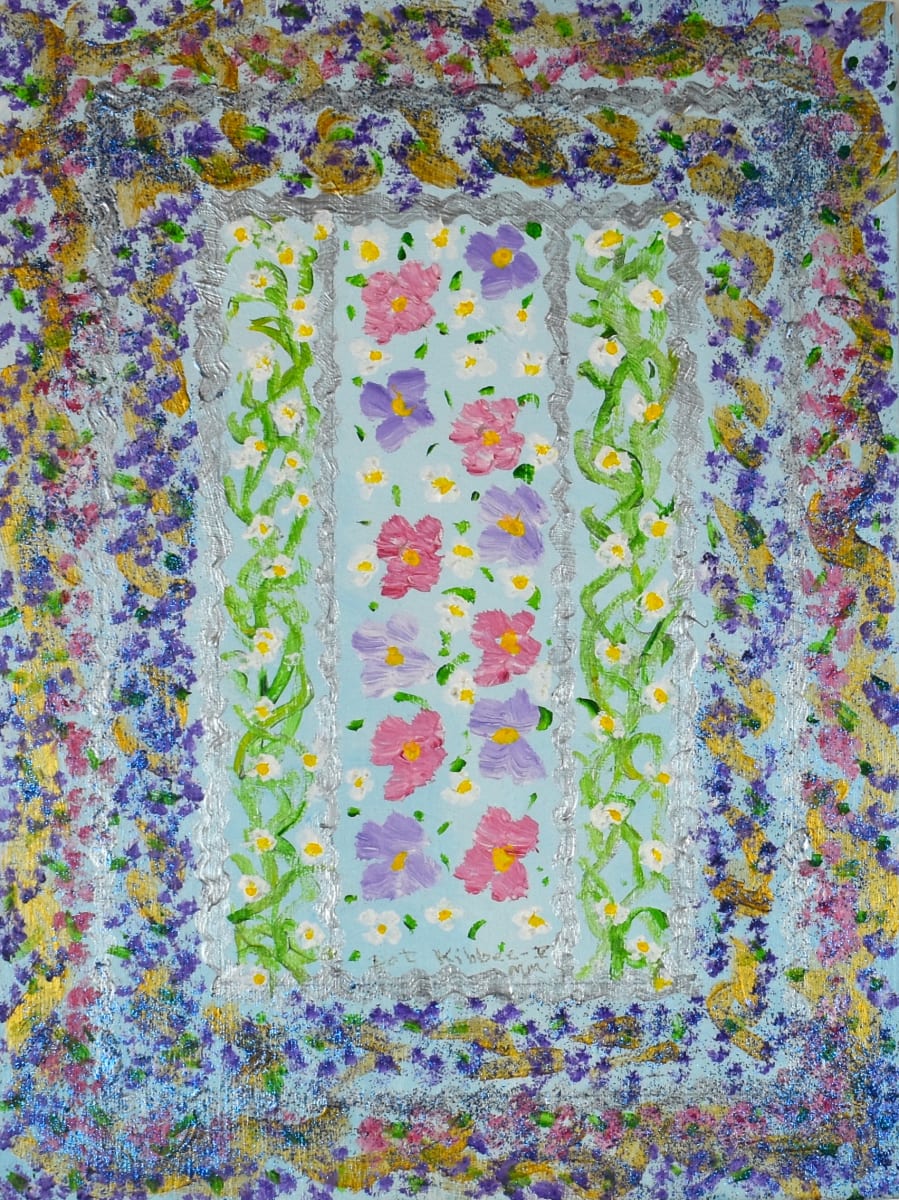 Floral Borders Fun and Colors by Dot Kibbee 