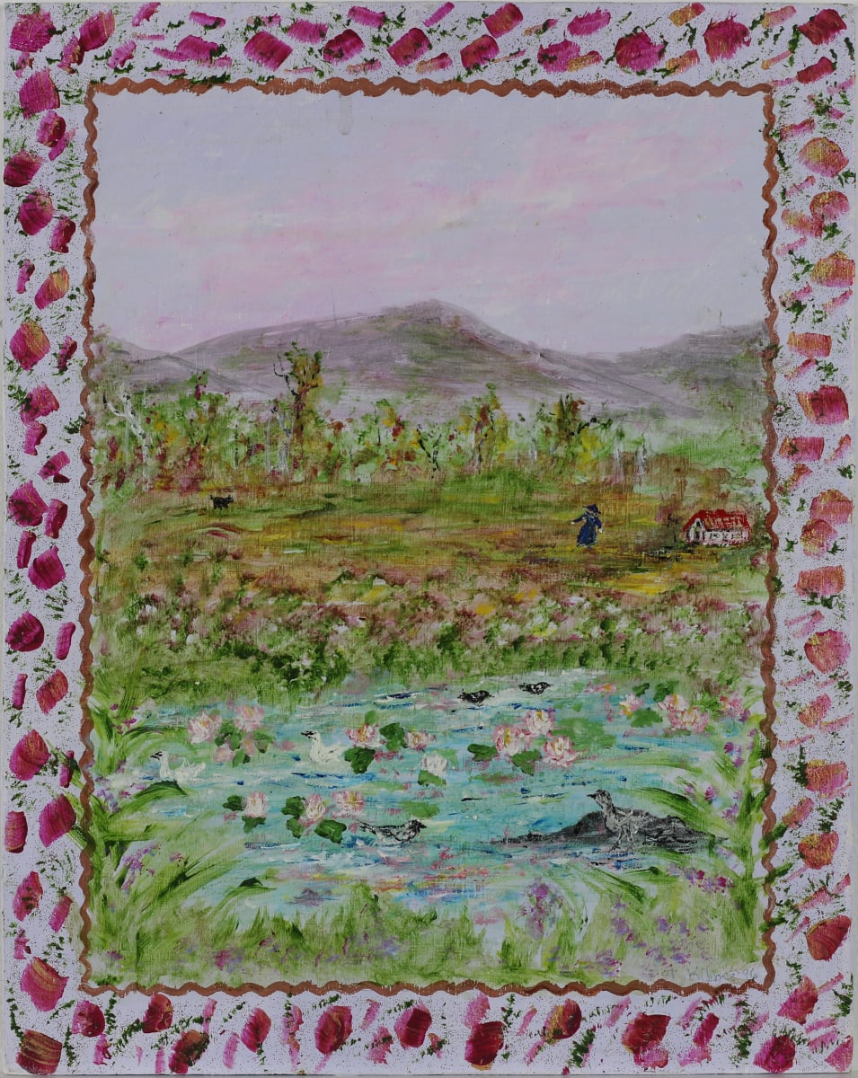 The Pond and Lilies by Dot Kibbee 