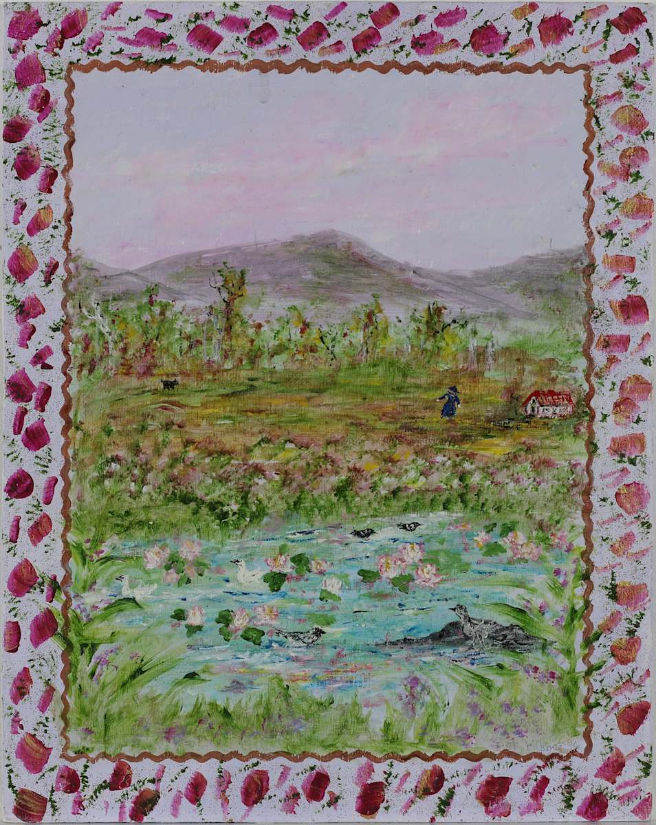 The Pond and Lilies by Dot Kibbee, Image 1.