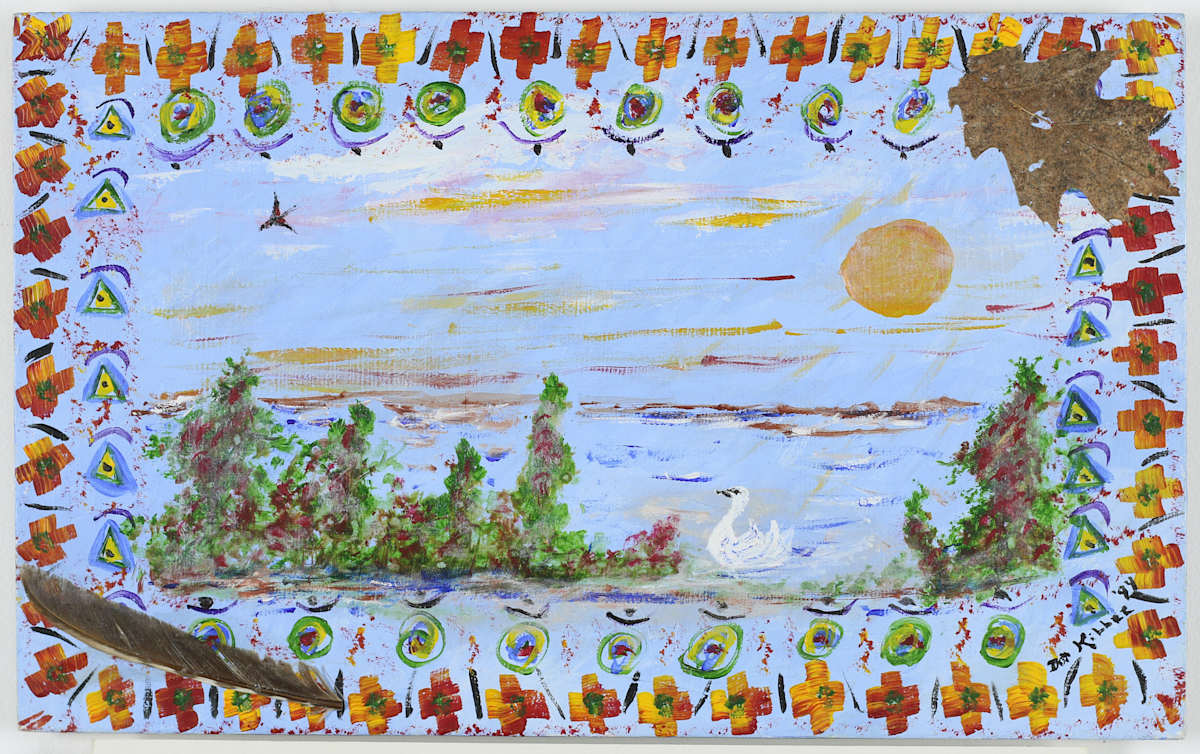 Swan-an Indian Spirit, Swan Island by Dot Kibbee, Image 1.
