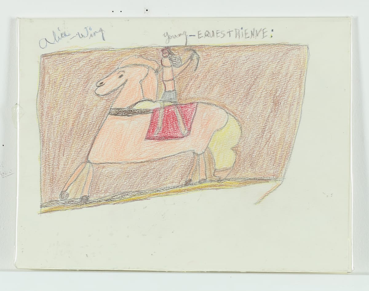 Young -- EQUESTRIENNE by Alice Wing 