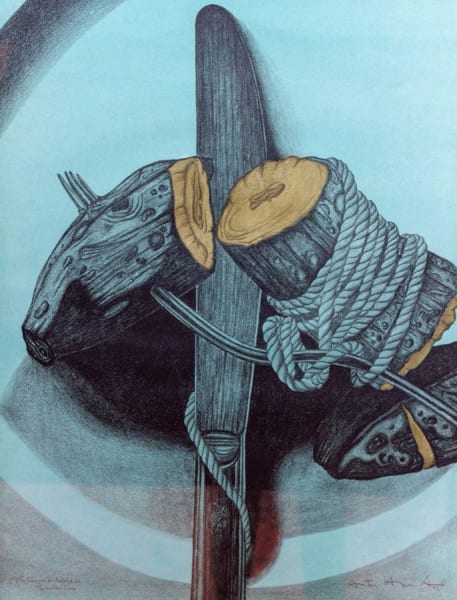 Campo de Batalha G4 - The broken Cross (1976) by Antonio Henrique Amaral 