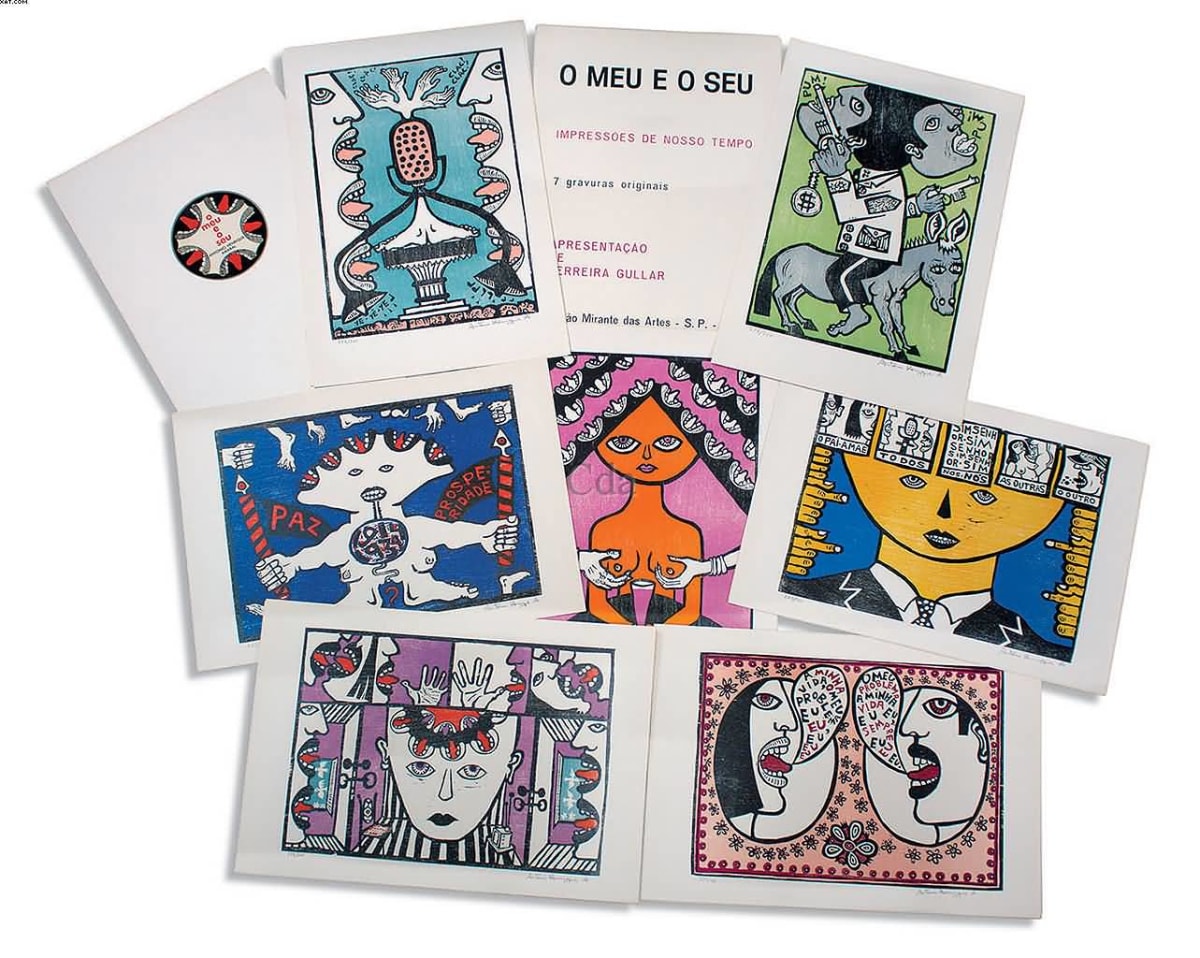 O Meu e o Seu (1967) by Antonio Henrique Amaral, Image 1.