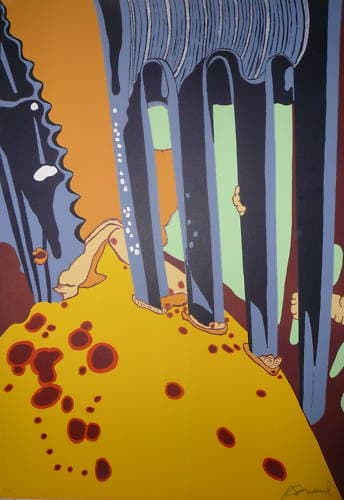 Campo de Batalha (1987) by Antonio Henrique Amaral 