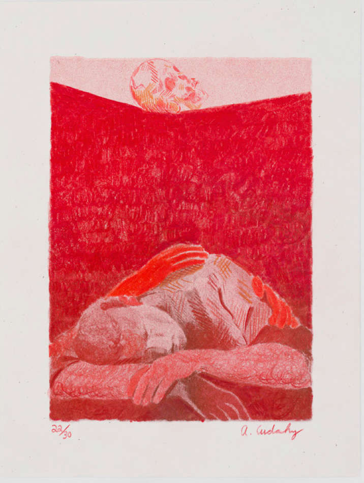 Sleeper with signs (2024) by Anthony Cudahy, Image 1.