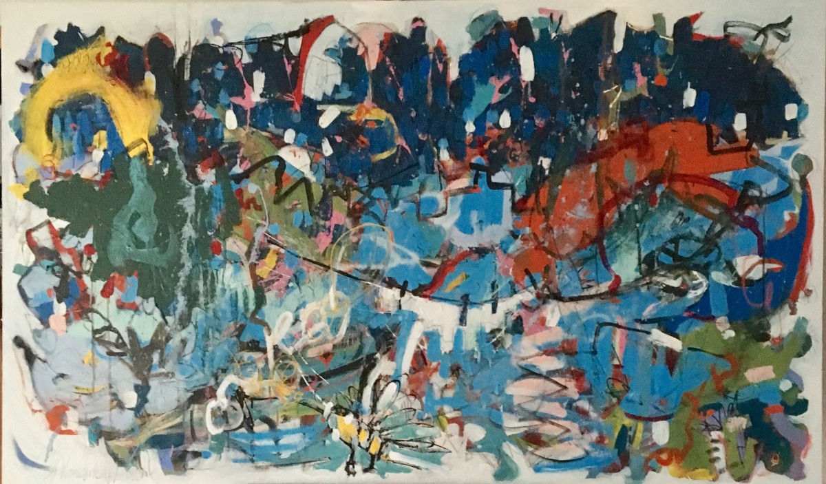 Blowing in the wind (backyard) by Theresa Vandenberg Donche 