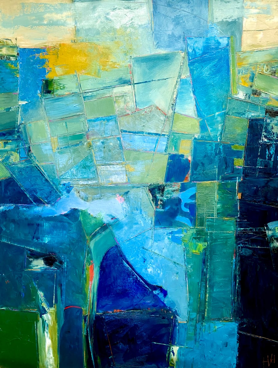 Coastal Land (Views & Vantage Points) by Theresa Vandenberg Donche 