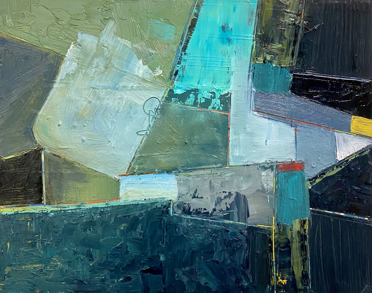 Night Landscape by Theresa Vandenberg Donche 