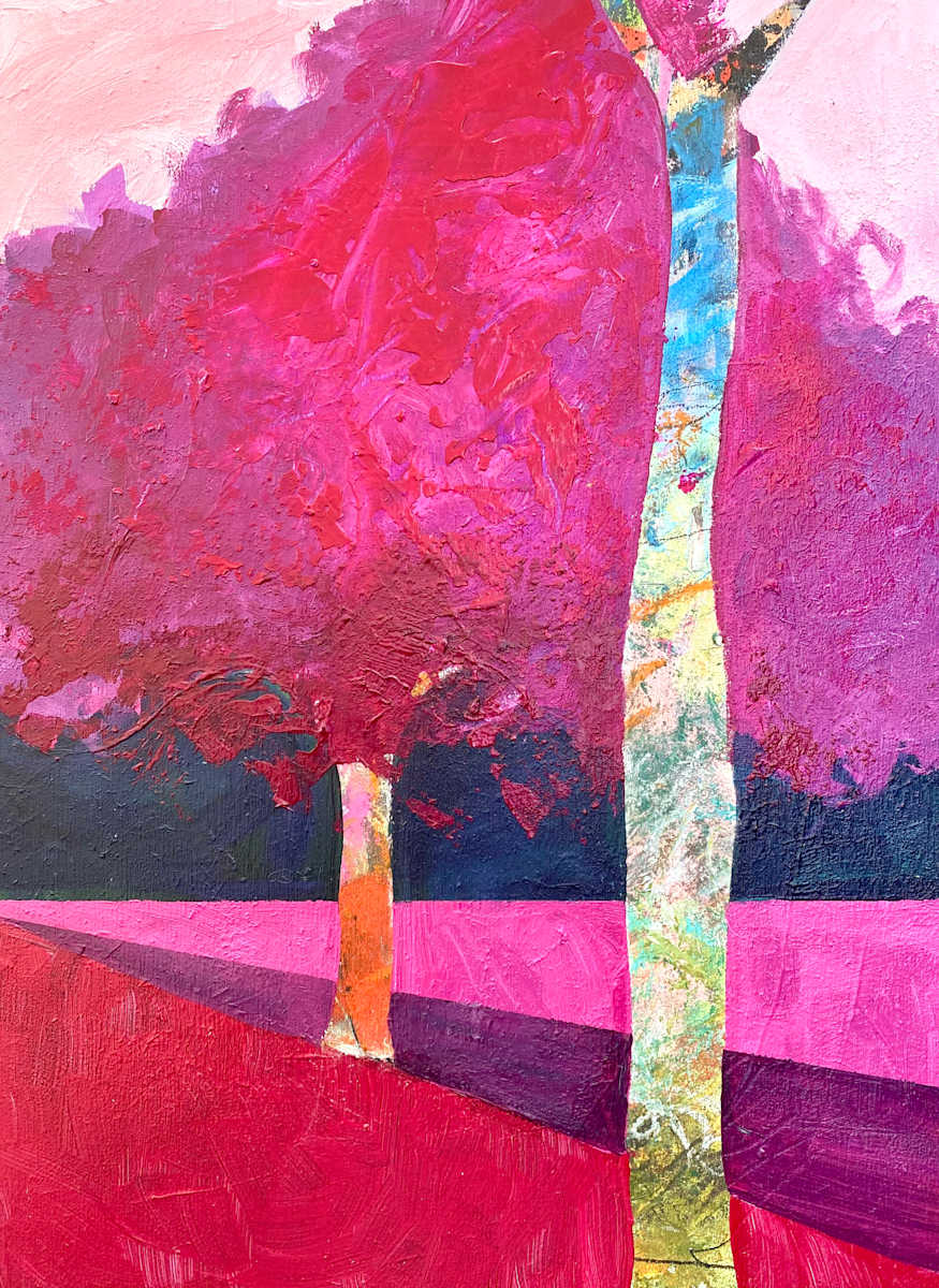 Shade of a Tree 7 by Theresa Vandenberg Donche 