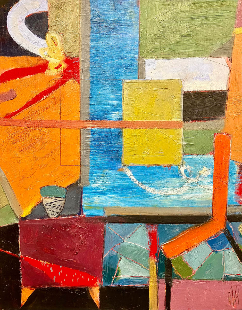 Sliding Chair (Views and Vantage Points by Theresa Vandenberg Donche 