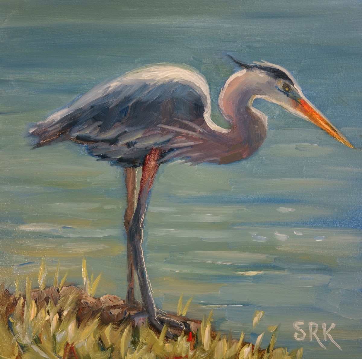 Blue Heron, Image 1.